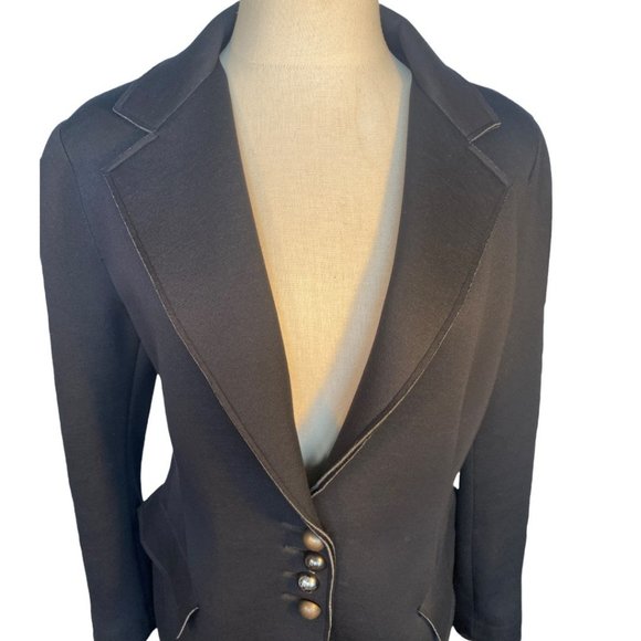 DONNA KARAN JACKET - MADE IN ITALY (SZ 14) (EUC) - Picture 2 of 8